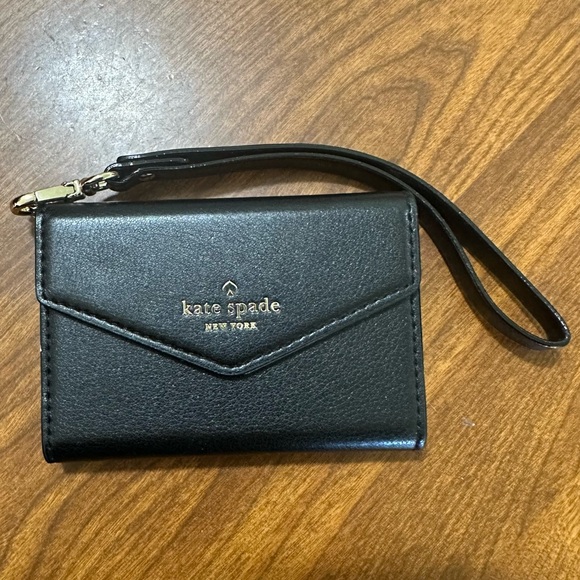Kate Spade New York Wristlet Petit Sac A Main For Pour Palm - Black - Picture 1 of 5